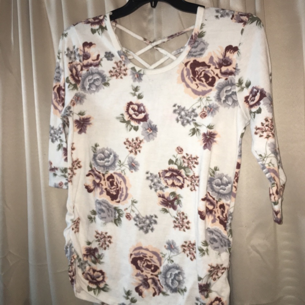 Floral Long Sleeve Top